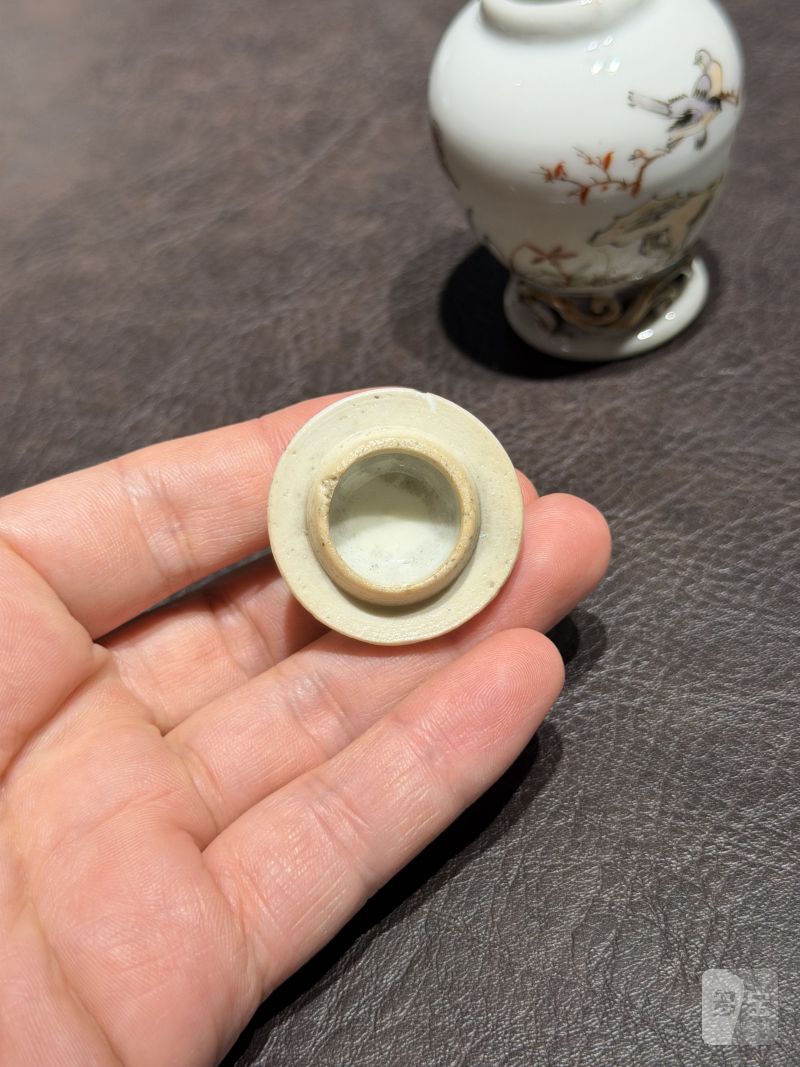 清乾隆 粉彩花鸟纹茶具一套25件 - 图54